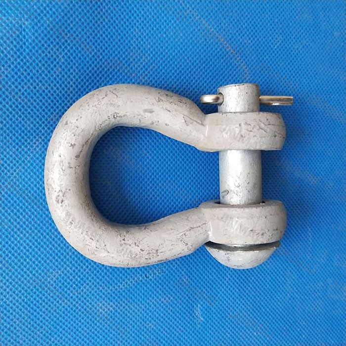 Schäkel für Stromleitungszubehör aus Metall