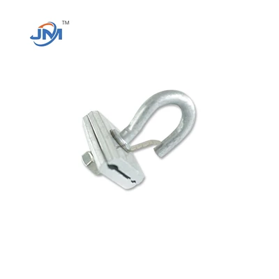 FTTH-Span-Clamp-Faserhaken-Halterungshaken-Typ Drahtklemme/-schiene